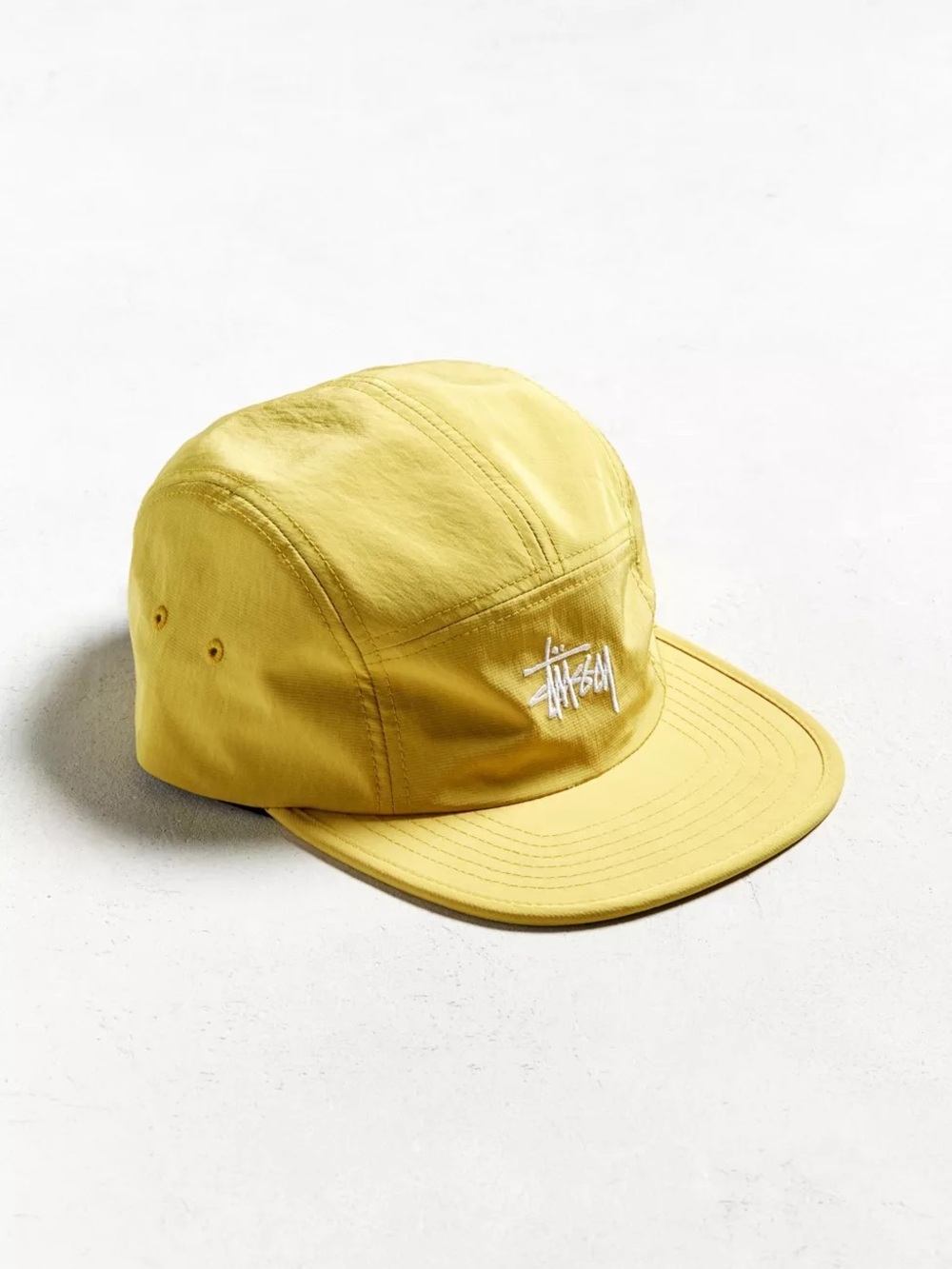 Stussy Yellow 5-Panel Cap